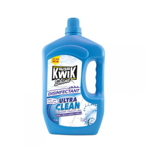 Kwik Shine Disinfectant Ultra Clean Aqua 1.5 Ltr.