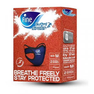 Fine Guard Sport Face Mask Medium Size