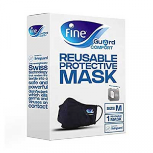 Fine Livinguard Comfort Face Mask Medium Size