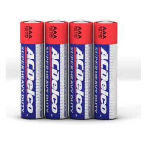 AC Delco Heavy Duty  AAA-24  Batteries 4 PCS 