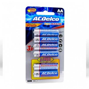 AC Delco Alkaline AA-6 prom Batteries 4+2 PCS Free