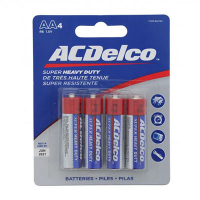AC Delco Heavy Duty AA-40 Batteries 4 PCS