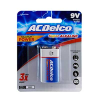 AC Delco Alkaline 9V-1 Batteries 1 PCS